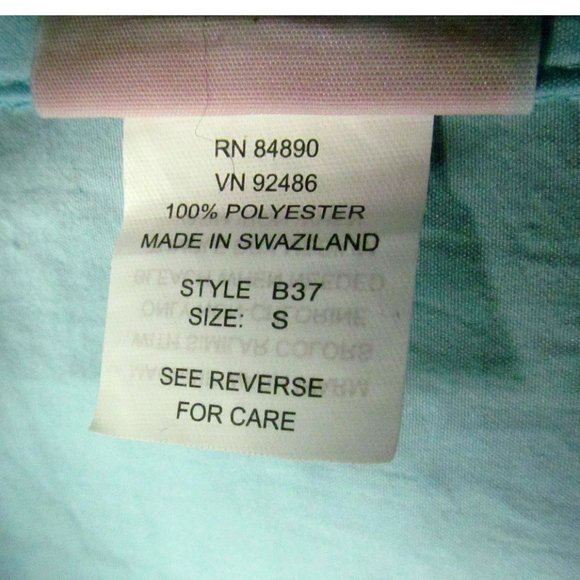 American Sweetheart Shirt Size S Blue Button-Up - Picture 4 of 5